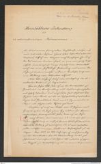 k.k. naturhistorisches Hofmuseum, Intendanzakten 1885-1896 (Hauer), Aktenzahl Z.674/1891, Seite 1